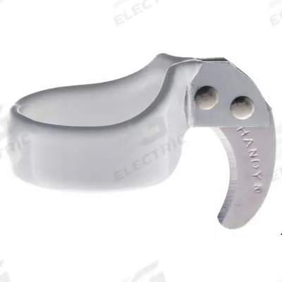 HANDY Ring Knife: 4 cm Overall Lg, Steel, 1 1/2 in Blade Projection Lg, 1 3/4 in Outside Dia - Ring Cutters