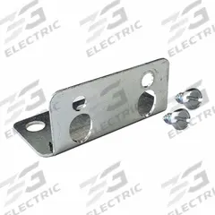 LYON Foot Plate: 1/8 in x 2 1/4 in x 1 in, Gray, Steel, Galvanized (MPN NF72092). Key specifications — Color: Gray; Finish: Galvanized; Material: Steel; Brand: LYON.