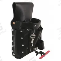 KLEIN TOOLS Tool Pouch: For 3 in Belt Wd - Max, 8 Pockets, Black (MPN 5162T). Key specifications — Closure Type: Open Top; Attachment: Belt Slot; Color: Black; Brand: KLEIN TOOLS; For Tool Type: Hammers.