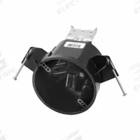 CANTEX Electrical Box: Polycarbonate, Nonmetallic Material & Nominal Size, 1 Gangs, 3 in Box Dp (MPN EZ25CF-HW). Key specifications — Brand: CANTEX; Bracket Style: Without Bracket; Clamp Style: Without Clamps.