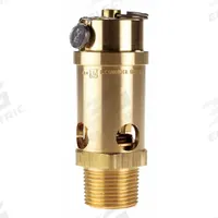 CONRADER Safety Valve: Soft Seat, 1 in (M)NPT Inlet (In.), 1 in (F)NPT Outlet (In.), Brass, Silicone (MPN SRV765-1-125 SST). Key specifications — attr291993: Soft Seat; attr291998: Brass; attr292007: Silicone; attr292009: Brass; attr294753: CONRADER.