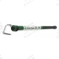 GREENLEE Telescoping Fish Stick: Clip, 1 1/4 in Rod Dia, 26 in to 12 ft, Single Hook End, 12 ft (MPN FP12). Key specifications — attr510723: 26 in to 12 ft; attr546655: 12 ft; attr514943: Clip; attr510732: Telescoping Pole; attr424188: GREENLEE.
