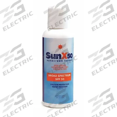 SUNX Sunscreen: 50 SPF, Lotion