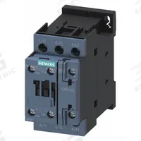 SIEMENS NEMA Magnetic Contactor: Non-Reversing, 3 Poles, NEMA Size 1, 32 A, 120V AC (MPN 3RT20271AK600UA0). Key specifications — Brand: SIEMENS.