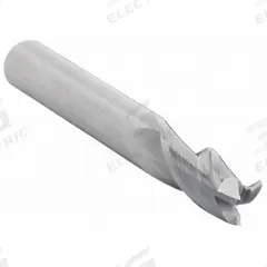 WIDIA HANITA Square End Mill: Carbide, 3 Flute, 3/8" Mill Dia, 1/2" LOC, 2" OAL (MPN I3S0375T050S)