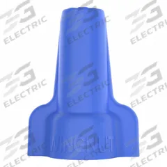 IDEAL Twist-On Wire Connectors: Blue, Wire Sizes 6 AWG – 6 AWG, 600 V, 250, PK (MPN 30-554). Key specifications — Brand: IDEAL; Maximum Wire Combination: (1) 6 AWG with (2) 8 AWG; Manufacturer Part Number: 30-554; Minimum Wire Combination: (3) 12 AWG; Series: 454.