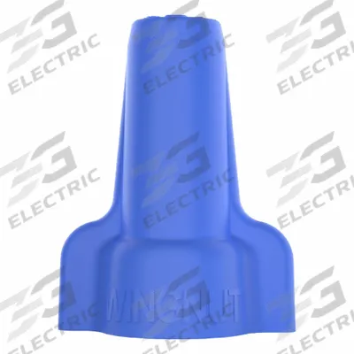 IDEAL Twist-On Wire Connectors: Blue, Wire Sizes 6 AWG – 6 AWG, 600 V, 250 - General Purpose Wire Connectors