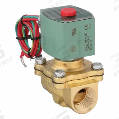 REDHAT Solenoid Valve: 2-Way, Normally Closed, 3/4 in Pipe Size, 12V DC, Watertight - 2-Way/2-Position, Normally Closed Solenoid Valves