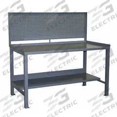 JAMCO Workbench: Fixed Ht, Steel, 60 in x 30 in, 3,000 lb Overall Load Capacity, Gray (MPN WR360GP). Key specifications — Brand: JAMCO.
