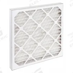 GRAINGER Pleated Air Filter: 20 in x 20 in x 2 in, MERV 8, Antimicrobial (MPN 2EKF7). Key specifications — Media Material: Synthetic; Brand: GRAINGER; Frame or Header Material: Beverage Board.