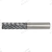 WIDIA HANITA Corner Chamfer End Mill: Carbide, AlTiN Coated, 7 Flute, 16 mm Mill Dia, 80 mm LOC (MPN 772E16006T)
