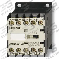 OMRON Relay Sockets: 10 A Current Rating, 24V DC with Diode (MPN J7KNA-AR-40 24VS). Key specifications — Brand: OMRON; Base Type: Square; Contact Rating (DC): 2.00 A @ 60V; Manufacturer Part Number: J7KNA-AR-40 24VS; Coil Voltage: 24V DC with Diode; Series: J7KNA-AR.