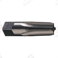 CLE-LINE Pipe and Conduit Thread Tap: 3/8"-18 NPT, 4 Flute, Semi-Bottoming Chamfer, High Speed Steel (MPN C64216)
