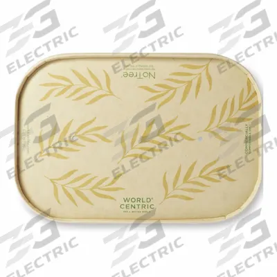 WORLD CENTRIC Lid: Paper - Lids for Round Paper Containers