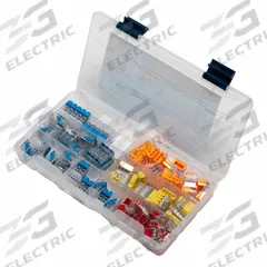 IDEAL Push-In Lever Kit: 93 Pieces, 22 AWG – 10 AWG Wire Sizes (MPN 30-1013). Key specifications — Manufacturer Part Number: 30-1013; Brand: IDEAL; Includes: (25) 3-Port.
