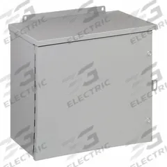 HOFFMAN Enclosure: Steel, 18 in x 18 in x 10 in, 3R, Solid Cover, Hinged, Galvanized (MPN A18R1810HCR). Key specifications — Brand: HOFFMAN; Closure Method: Screws; Knockouts: Not Included.