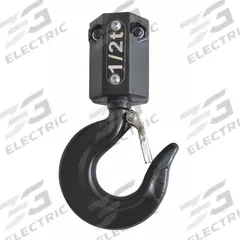DAYTON Lower Hook Assembly: Electric Chain Hoists, 1,000 lb Compatible Load Capacity, 493W02. Key specifications — Compatible Hoist Type: Electric Chain Hoists; Product Type: Lower Hook Assembly; Manufacturer Part Number: 493W02.
