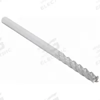 WIDIA HANITA Square End Mill: Carbide, 4 Flute, 3/16" Mill Dia, 1-1/8" LOC, 3" OAL (MPN I4S0187T112L)