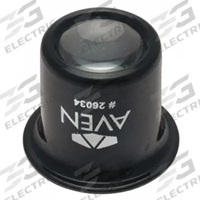 AVEN Eye Loupe: 10X Power, 0.8 in Focal Distance, 12.70 mm Lens Dia - Loupes
