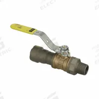 VIEGA MEGAPRESS Manual Two-Way Ball Valve: 1/2 in, Bronze, Straight, 125 psi Max. Pressure (CWP) (MPN 30660). Key specifications — Brand: VIEGA MEGAPRESS; Handle: Locking Lever.