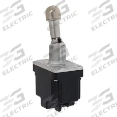 HONEYWELL Toggle Switch: 2 Position, 6 Connections, DPDT, Screw Terminals Connection, TL Series (MPN 2TL1-3D). Key specifications — AC Contact Rating: 15 A @ 250 V; Switch Function Configuration: On/On; Brand: HONEYWELL; Series: TL; Horsepower: 1 hp @ 250V AC.