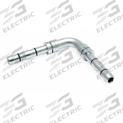 AEROQUIP Splicer Hose Fitting: 90° Splicer Fitting, 8 Dash Size - E-Clip Hose Fittings