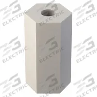 APPROVED VENDOR Spacer: #4 Screw Size, 1/2 in Overall Lg, Hex, Nylon, Plain, Nylon, 6/6 Nylon, 10 PK (MPN 35HSP003). Key specifications — Color: White; Brand: APPROVED VENDOR.
