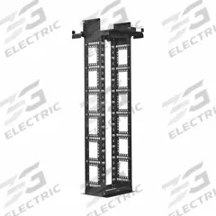 EATON TRIPP LITE Server Rack: 45 Rack Units, Rack Mount, 85 7/8 in x 20 1/4 in x 13 1/2 in, Steel (MPN SR2POSTDP12HD). Key specifications — Brand: EATON TRIPP LITE; Includes: (2) External Waterfall Brackets; Material: Steel; Features_Broad: w/Cable Mgmt.