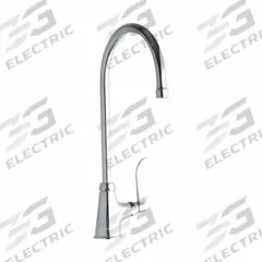 ELKAY Handle-Operated Faucet: Elkay®, Brass, Centerset, Deck, 1 Mounting Holes, 1.5 gpm Flow Rate (MPN LK535GN08T4). Key specifications — Series: Elkay®; Brand: ELKAY.