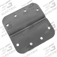 MONROE PMP Butt Hinge: Plastic, Full Surface, 4 in Leaf Wd (MPN LPB400400). Key specifications — Material: Plastic.