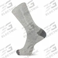 WOLVERINE Socks: Crew, Men's, Gray, Polyester, 6 PK (MPN WWM40010C6B2001). Key specifications — Socks Primary Material: Polyester; Brand: WOLVERINE; Color: Gray.
