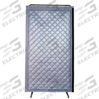 SINGER SAFETY Acoustic Panel: 0.7 NRC, 4 1/2 ft Overall Wd, 8 ft Overall Lg, 1 in Thick, 22-310148. Key specifications — Brand: SINGER SAFETY; Includes: 1 in Round Tubular 18 ga Steel.