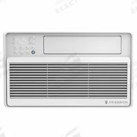 FRIEDRICH Window Air Conditioner: 300 sq ft – 350 sq ft, 8,000 BtuH, 115V AC, 5-15P, Cooling Only (MPN CCV08A10A). Key specifications — Brand: FRIEDRICH; Combined Energy Efficiency Ratio (CEER) Rating: 15.0; Voltage: 115V AC; NEMA Plug Configuration: 5-15P; Special Features_Broad: Wi-Fi.
