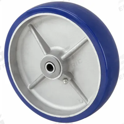 APPROVED VENDOR Caster Wheel: 8 in Wheel Dia., 2 1/2 in Wheel Wd, Polyurethane - Polyurethane Tread on Aluminum Core Wheels