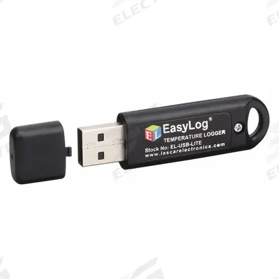 LASCAR Data Logger: 14°F to 122°F, -10°C to 50°C, EL-USB-LITE, Temp, USB - Temperature Data Loggers