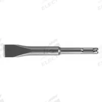 BOSCH Chisel Bit: 3/4 in Head Wd, 5 3/4 in Overall Lg, 25/64 in Shank Dia (MPN HS1495). Key specifications — attr253714: Chiseling Concrete/Block/Brick; attr277143: BOSCH.
