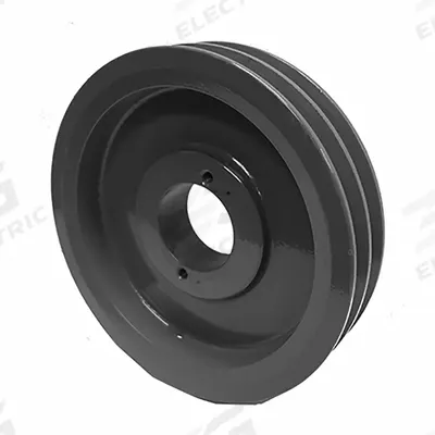 APPROVED VENDOR V-Belt Sheave: 2AK51H, 2 Groove, 4.95 in OD, Bushed Bore - Bushed-Bore Cast-Iron V-Belt Pulleys