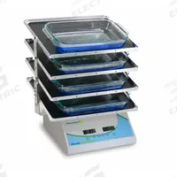 BENCHMARK SCIENTIFIC 2D Rocker: BENCHMARK SCIENTIFIC, 5 RPM to 80 RPM, 5 RPM Speed - Min, 2D Rocker (MPN BR5404). Key specifications — Capacity: (4) Trays; Includes: (4) Large Platforms; Displayed Brand: BENCHMARK SCIENTIFIC; Features: User-Adjustable Platform Configuration; Plug Style: Standard; Brand: BENCHMARK SCIENTIFIC.
