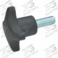 JW WINCO Hand Knobs; 4-Prong Knobs: Plastic w/ SS Thread, M8 Thread, 40 mm Dia (MPN 8N25SA1/ST). Key specifications — Brand: JW WINCO.