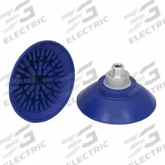 SCHMALZ Vacuum Pad Assembly: Flat, G1/4 in, 89 mm Pad Dia, NBR, Blue, 60 A, 35 mm Pad Ht, SAF (MPN 10.01.01.10623). Key specifications — attr1019101: 10.01.01.10623; attr1019103: SCHMALZ; attr1019107: 60 A.