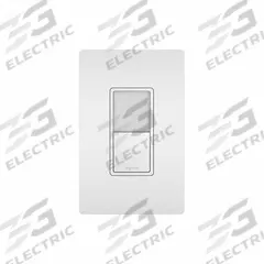 LEGRAND Wall Switch: Rocker Switch, 3-Way, Maintained, White, 120V AC, 15 A (MPN NTL873WCC6). Key specifications — Illuminated: No.