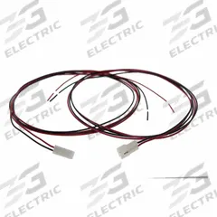 SPEED WIRING PRODUCTS Connector: Molex, .062, 2 Poles, 48 in Wire Lead Lg, 3 A, 250V AC (MPN HB-02-4848). Key specifications — Wire Type: Hookup & Lead Wire (UL 1015); Brand: SPEED WIRING PRODUCTS; Number of Poles: 2; Voltage Rating: 250V AC; Wire Jacket Material: PVC; Current Rating: 3 A; Wire Color: Red; Kit Contents - Description: (1) Receptacle with Female Contacts.
