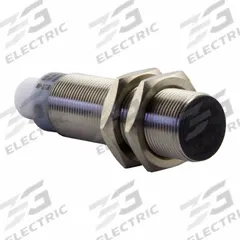 EATON Photoelectric Sensor: Built-in Connector, Shielded, 2 Wires, 3 - Pin, 20-250V AC, AC-Type, NO (MPN E57-18GS05-AAB). Key specifications — Brand: EATON; AC Supply Voltage Rating: 20-250V AC.