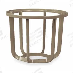 Hazardous Location Guard: For EB/EM/EQ, 6 3/4 in Lg (MPN EMG1). Key specifications — Material: Aluminum; For Use With: EB; Color: Tan; Product Type: Hazardous Location Guard; Brand: HUBBELL KILLARK.