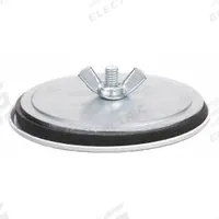 RITTAL Hole Seal: Steel, 1 1/2 in Conduit Hole Size, For 2 in Hole Dia - Max, Carbon Steel, 12, Gray (MPN OHS150C). Key specifications — Color: Gray; Brand: RITTAL; Finish: Powder Coated; For Hole Type: Conduit; Includes: Oil Resistant Gasket; Material: Carbon Steel; NEMA Enclosure Rating: 12.
