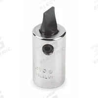 PROTO Socket Bit: 1/4 in Drive Size, Slotted Tip, 3/16 in Tip Size, 1 53/64 in Overall Lg, SAE (MPN J4744). Key specifications — attr1213360: Fixed Insert; attr1213362: PROTO.