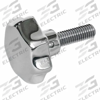 JW WINCO 316 Stainless Steel Hand Knobs; 316 Stainless Steel Star Knobs: 7 Point - Corrosion-Resistant 7-Arm Knobs with Threaded Stud