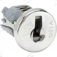 COMPX TIMBERLINE Cabinet and Drawer Lock Cylinder: Keyed Different, 1/2 in Cylinder Dia, Nickel (MPN C100LP-KD-14A). Key specifications — attr1313962: Polished; attr1313912: Varies; attr1313954: COMPX TIMBERLINE.