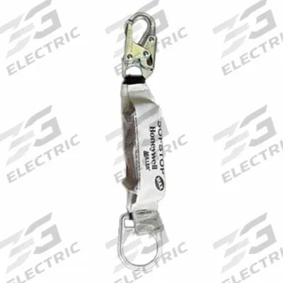 MILLER BY PIP Shock-Absorbing Lanyard: Shock Pack, Steel D-Ring, Steel Web Loop - General Fall Protection Shock-Absorbing Lanyards