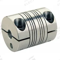 RULAND MANUFACTURING Motion Control Coupling: 3° Angular Misalignment, 9 mm Bore Dia 1, Clamp On, 1 (MPN PCMR25-9-6-SS). Key specifications — attr673559: Yes; attr673552: Round; attr673601: Metric; attr673553: RULAND MANUFACTURING; attr920803: Different Bore Dimensions.